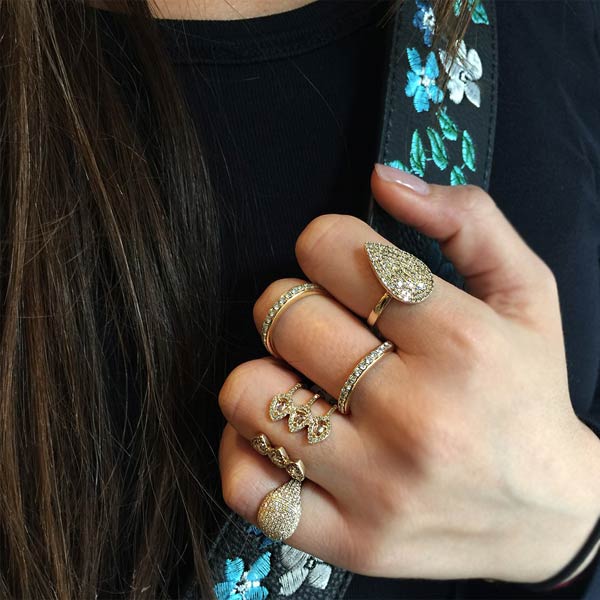 Diamond Pinky Ring - Image 5