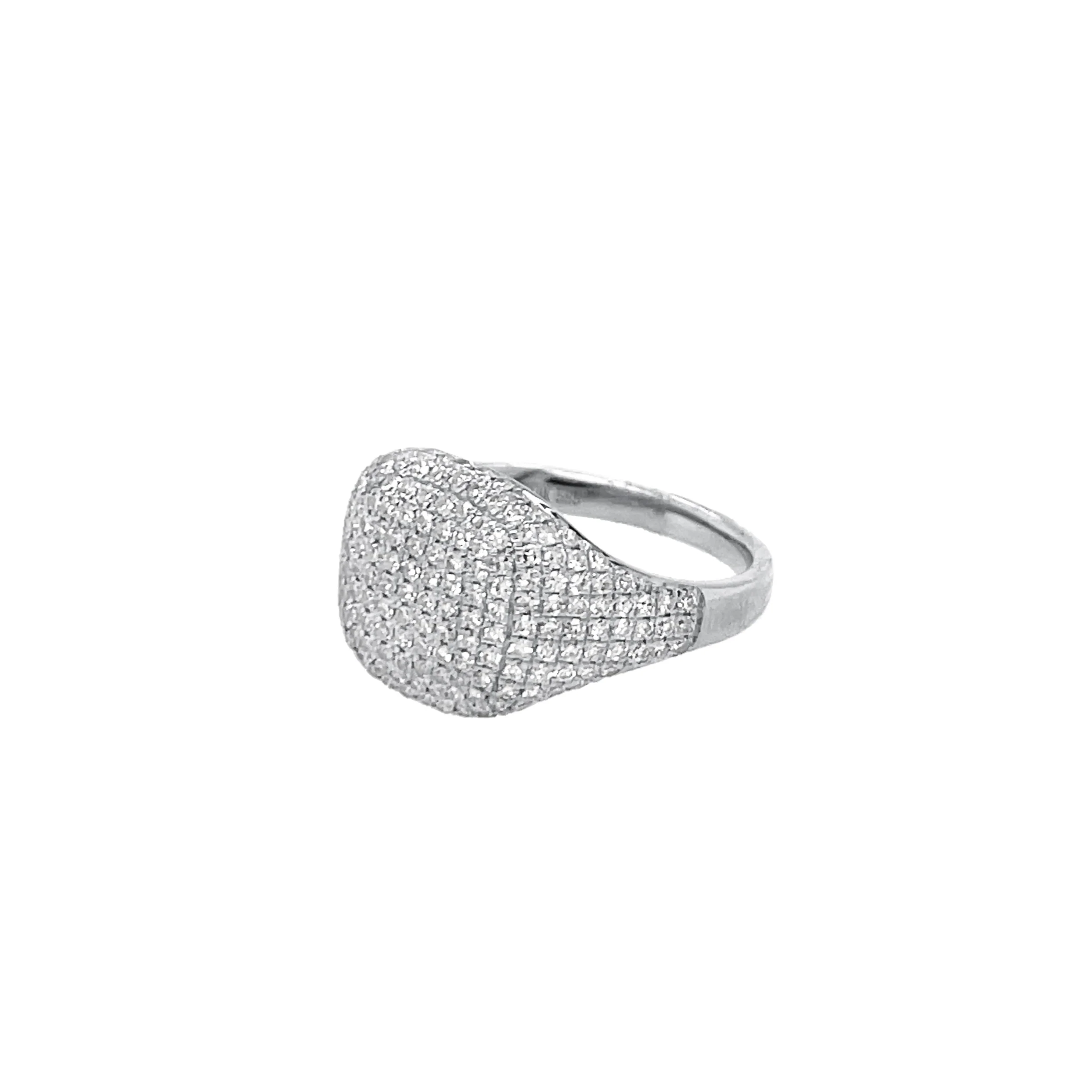Diamond Pinky Ring - Image 3