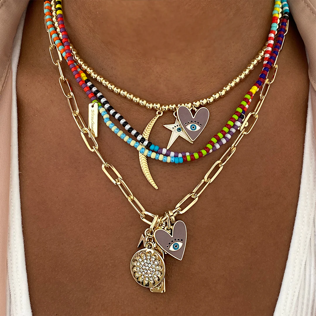 Multi Charm Necklace - Image 4