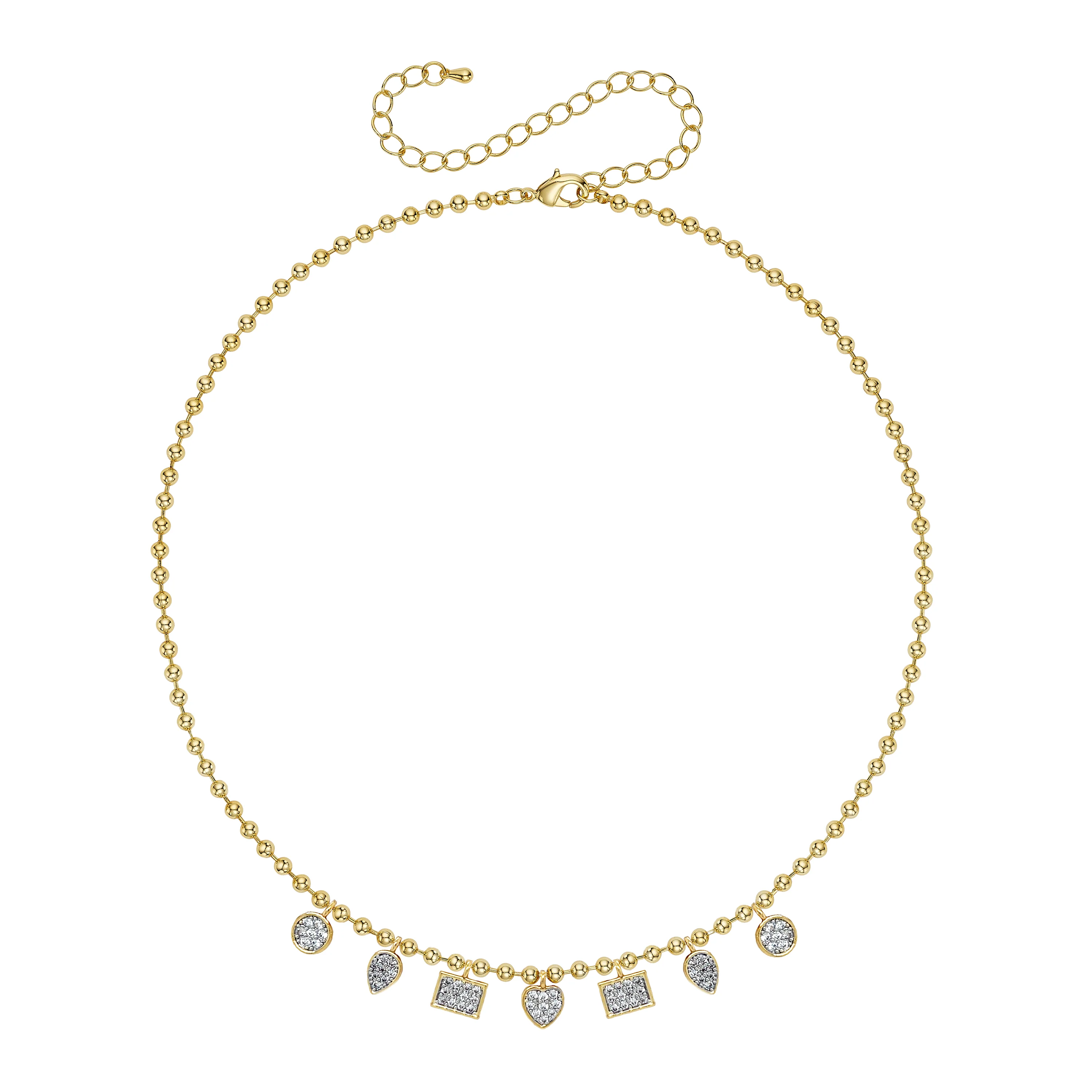 Charm Ball Chain Necklace - Image 3