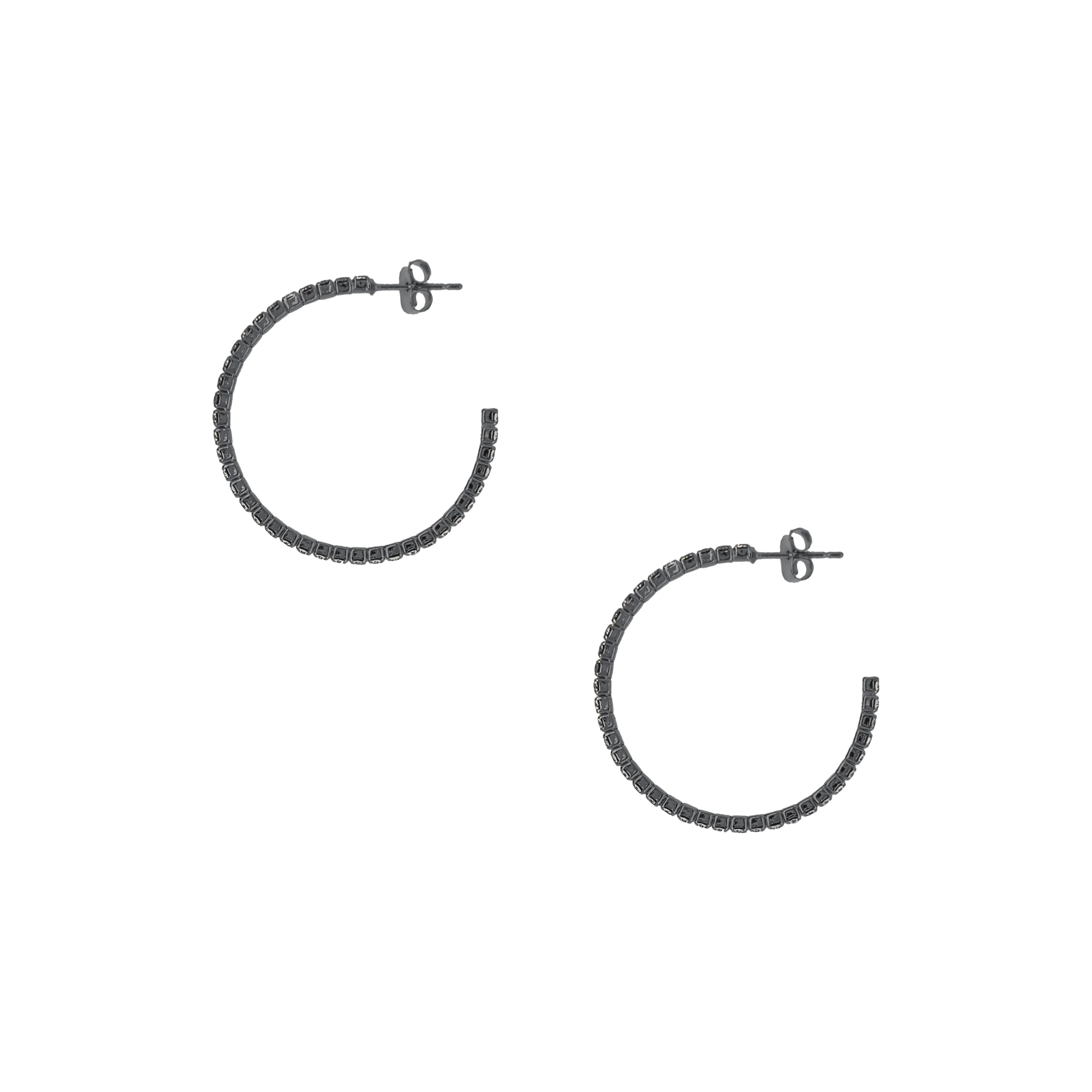 Small Hoop Earrings - Image 3